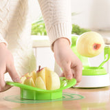 Apple Peeler 360 Degree Rotating Blade Hand Multifunction Fruit Peeler with Base Suction Cup 1pcs Scratcher