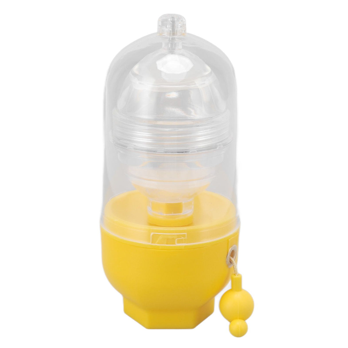 Egg Scrambler Convenient Hand Powered Golden Egg Maker for Mixing Egg Home Kitchen Yellow