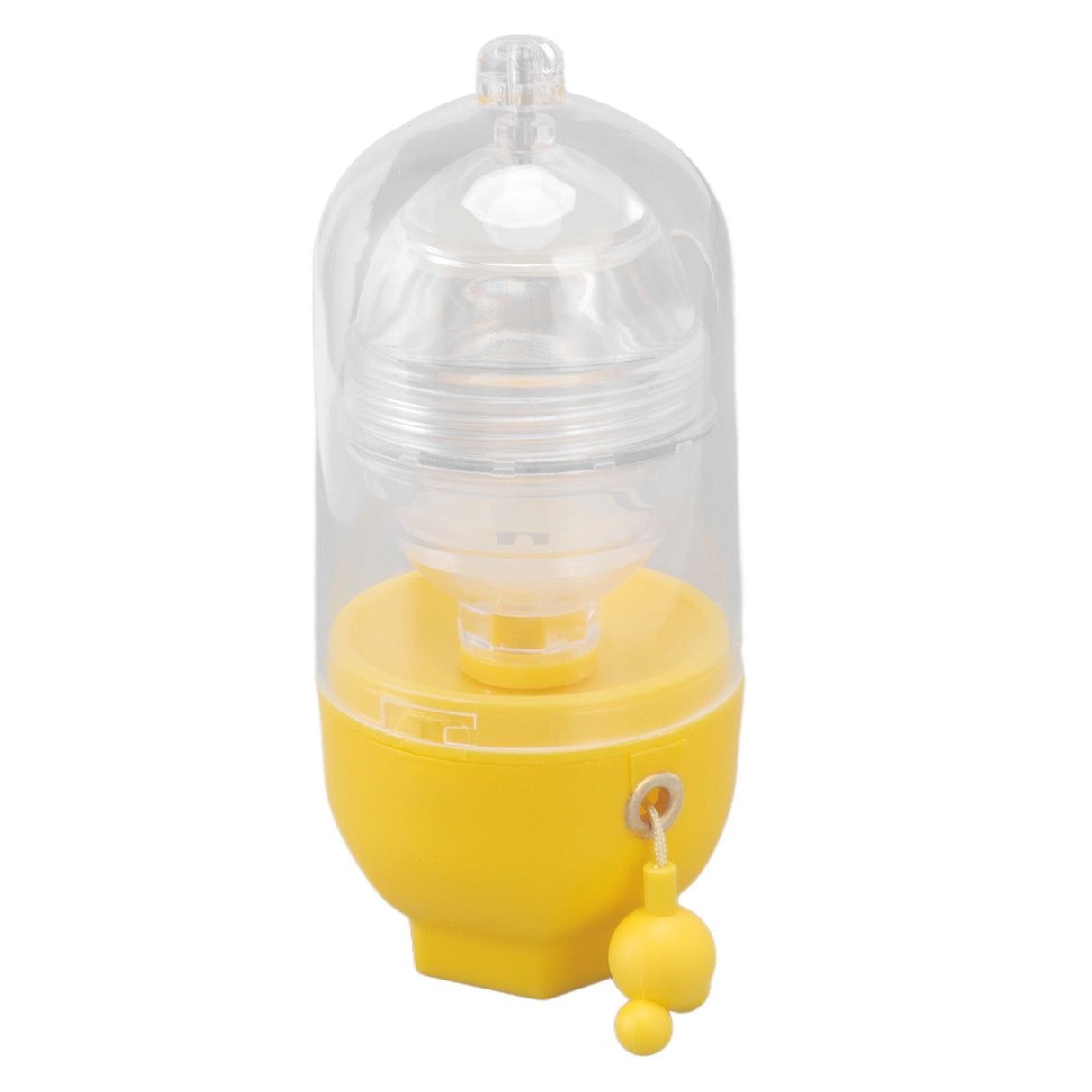 Egg Scrambler Convenient Hand Powered Golden Egg Maker for Mixing Egg Home Kitchen Yellow