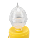 Egg Scrambler Convenient Hand Powered Golden Egg Maker for Mixing Egg Home Kitchen Yellow