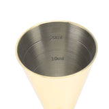 Jigger Stainless Steel 30mm to 60mm Elegant Flexible Jigger Cone for Cocktail Bartending Gold Plating - Extra Image