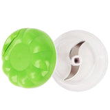 Garlic Chopper Manual Mini Safe Multipurpose Transparent Garlic Mincer with Drawstring for Kitchen Green