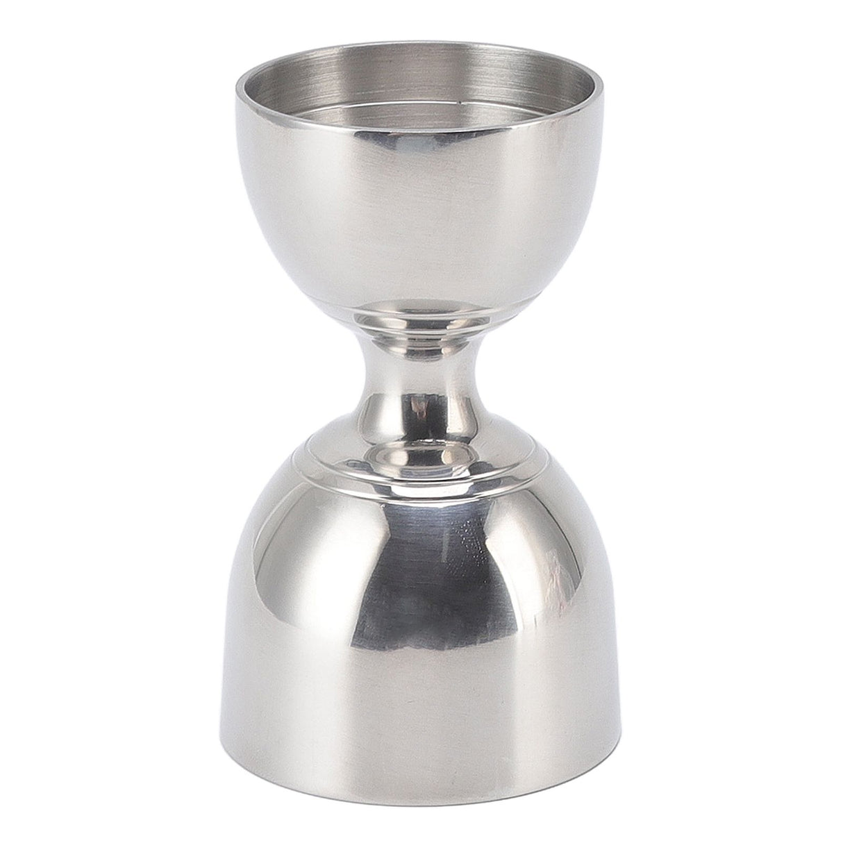 Cocktail Jigger 30/60ml Stainless Steel Durable High Accuracy Wide Opening Shot Measure Jigger for Cocktail Liquor 30/60ml Classic Silver