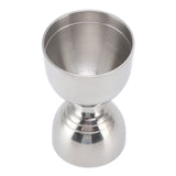 Cocktail Jigger 30/60ml Stainless Steel Durable High Accuracy Wide Opening Shot Measure Jigger for Cocktail Liquor 30/60ml Classic Silver - Top-Down View