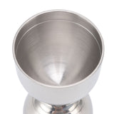 Cocktail Jigger 30/60ml Stainless Steel Durable High Accuracy Wide Opening Shot Measure Jigger for Cocktail Liquor 30/60ml Classic Silver - Extra Image