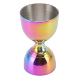 Cocktail Jigger 30/60ml Stainless Steel Durable High Accuracy Wide Opening Shot Measure Jigger for Cocktail Liquor 30/60ml Colorful - Front View