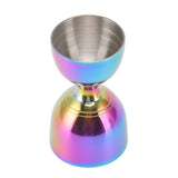 Cocktail Jigger 30/60ml Stainless Steel Durable High Accuracy Wide Opening Shot Measure Jigger for Cocktail Liquor 30/60ml Colorful - Side View
