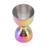 Cocktail Jigger 30/60ml Stainless Steel Durable High Accuracy Wide Opening Shot Measure Jigger for Cocktail Liquor 30/60ml Colorful