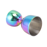 Cocktail Jigger 30/60ml Stainless Steel Durable High Accuracy Wide Opening Shot Measure Jigger for Cocktail Liquor 30/60ml Colorful - Rear View