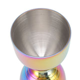 Cocktail Jigger 30/60ml Stainless Steel Durable High Accuracy Wide Opening Shot Measure Jigger for Cocktail Liquor 30/60ml Colorful