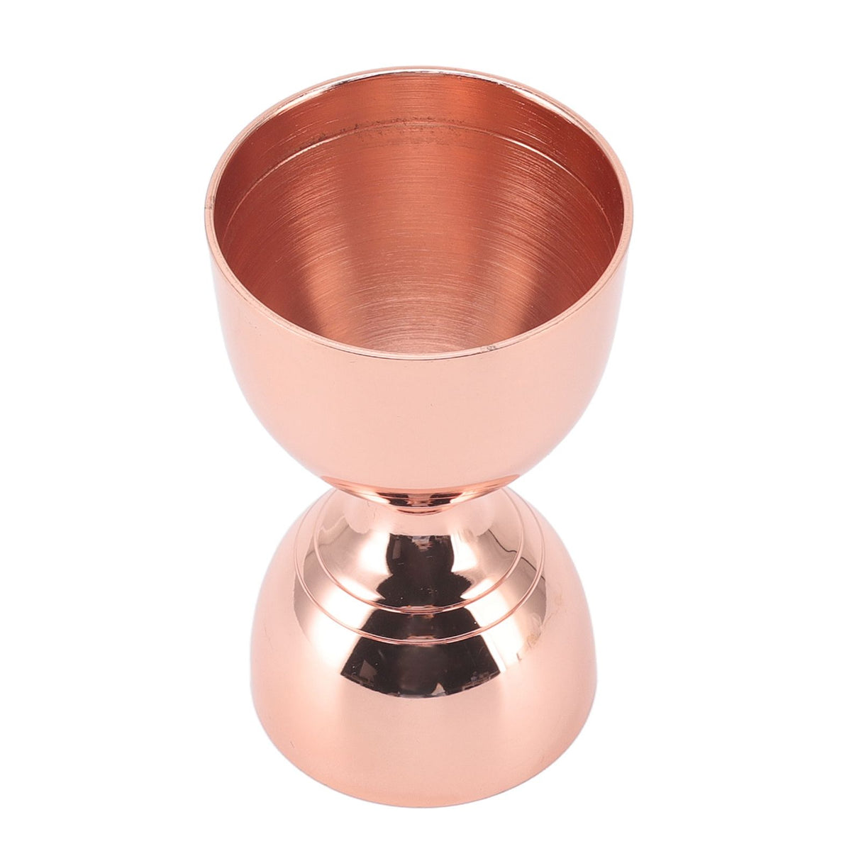 Cocktail Jigger 30/60ml Stainless Steel Durable High Accuracy Wide Opening Shot Measure Jigger for Cocktail Liquor 30/60ml Rose Gold