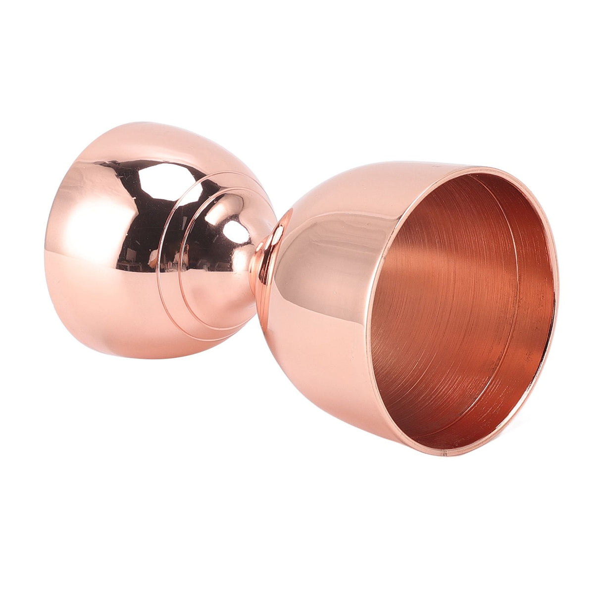Cocktail Jigger 30/60ml Stainless Steel Durable High Accuracy Wide Opening Shot Measure Jigger for Cocktail Liquor 30/60ml Rose Gold