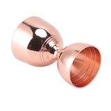 Cocktail Jigger 30/60ml Stainless Steel Durable High Accuracy Wide Opening Shot Measure Jigger for Cocktail Liquor 30/60ml Rose Gold - Close-Up Angle