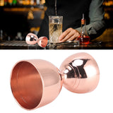 Cocktail Jigger 30/60ml Stainless Steel Durable High Accuracy Wide Opening Shot Measure Jigger for Cocktail Liquor 30/60ml Rose Gold - Extra Image