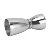 Stainless Steel Bar Jigger Accurate Rustproof Elegant Bell Shaped Measuring Oz Cup Bar Tool for Bars and Homes - 45-Degree Angle