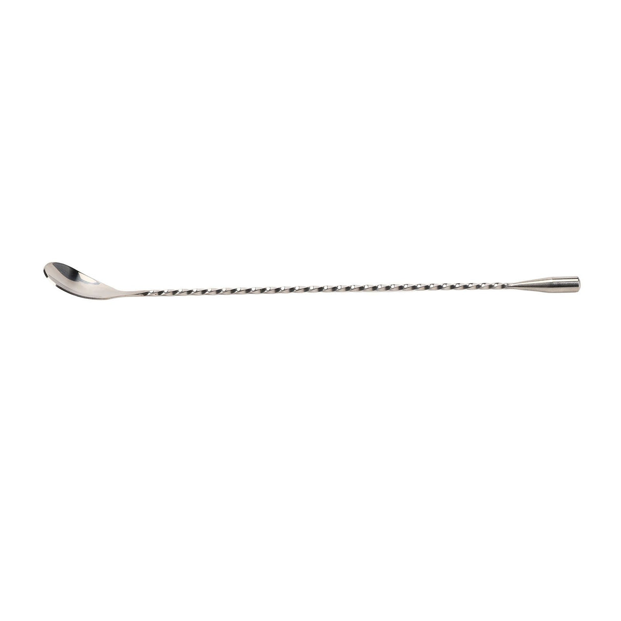 Cocktail Drink Swizzle Stick Fine Thread Stainless Steel Drink Stirrers with Long Handle for Home Bar Restaurant