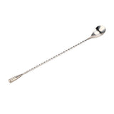 Cocktail Drink Swizzle Stick Fine Thread Stainless Steel Drink Stirrers with Long Handle for Home Bar Restaurant - Extra Image