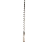 Cocktail Drink Swizzle Stick Fine Thread Stainless Steel Drink Stirrers with Long Handle for Home Bar Restaurant - Extra Image