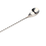Cocktail Drink Swizzle Stick Fine Thread Stainless Steel Drink Stirrers with Long Handle for Home Bar Restaurant - Extra Image