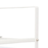 Kitchen Cabinet Storage Shelf Rack Bowls Dishes Plates Drainboard Holder Rustproof Nonslip for Counter Cupboard Pantry White
