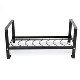 Kitchen Cabinet Storage Shelf Rack Bowls Dishes Plates Drainboard Holder Rustproof Nonslip for Counter Cupboard Pantry Black