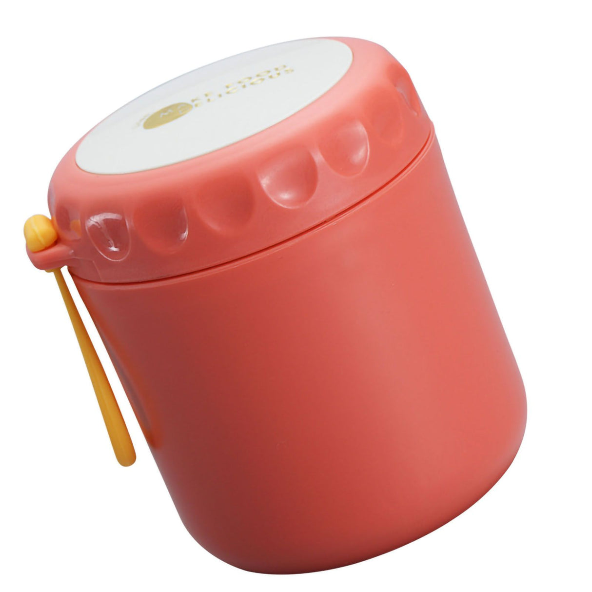 Thermal Insulated Food Jar Good Sealing Leakproof Food Grade Material Stainless Steel Soup Cup for Home Office School Stainless Steel Red