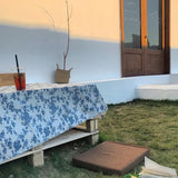 Picnic Blanket Three Dimensional Embossed Textile Printing Cotton Table Cloth for Picnic 100x70cm