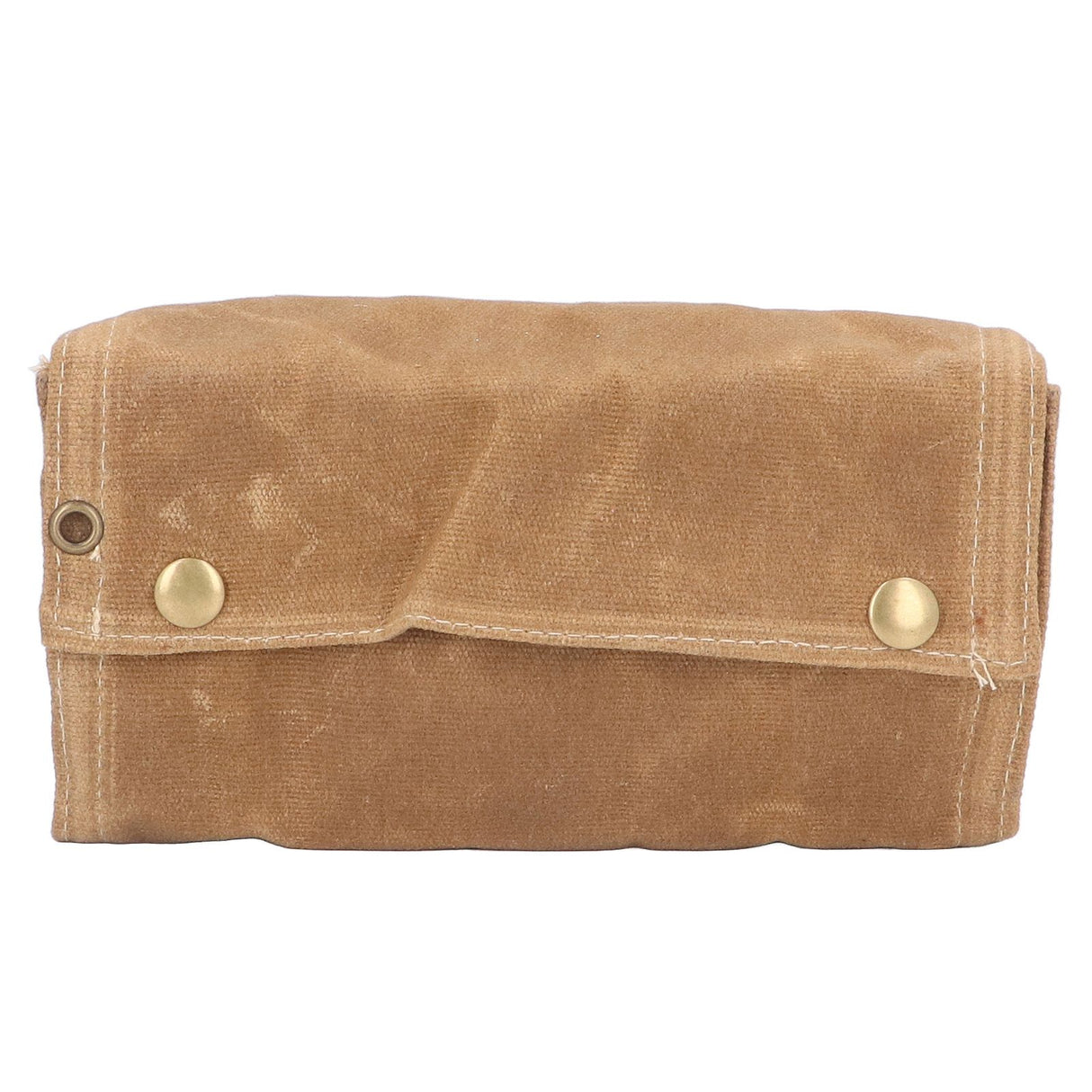 Spice Bottle Bag Foldable Portable Canvas Outdoor Seasoning Jar Holder for Camping Barbecue Picnic Khaki