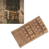 Spice Bottle Bag Foldable Portable Canvas Outdoor Seasoning Jar Holder for Camping Barbecue Picnic Khaki - Extra Image