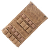 Spice Bottle Bag Foldable Portable Canvas Outdoor Seasoning Jar Holder for Camping Barbecue Picnic Khaki - Extra Image