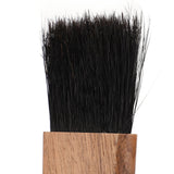 Coffee Grinder Brush Soft Bristles Long Handle Coffee Machine Cleaning Tool for Home Cafe Cups Mugs Walnut Wood Black Bristles