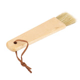 Coffee Grinder Cleaning Brush Soft Bristles Ergonomic Quick Cleaning Coffee Brush with Wooden Handle for Home Cafe Beech, Bristle
