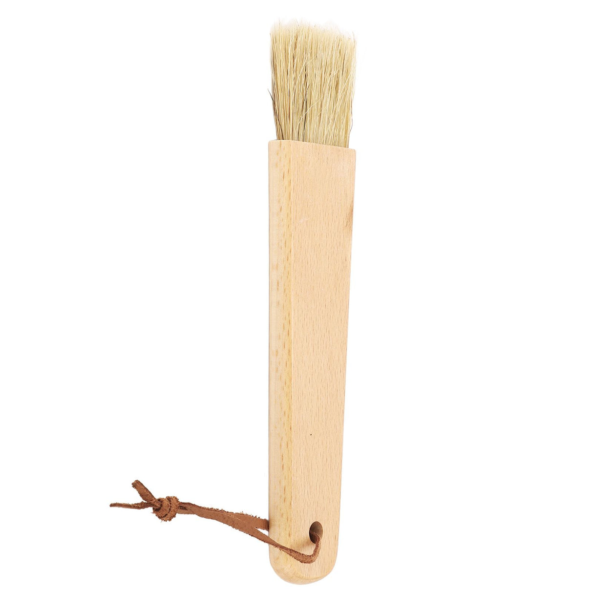 Coffee Grinder Cleaning Brush Soft Bristles Ergonomic Quick Cleaning Coffee Brush with Wooden Handle for Home Cafe Beech, Bristle