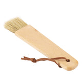 Coffee Grinder Cleaning Brush Soft Bristles Ergonomic Quick Cleaning Coffee Brush with Wooden Handle for Home Cafe Beech, Bristle - Extra Image