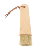Coffee Grinder Cleaning Brush Soft Bristles Ergonomic Quick Cleaning Coffee Brush with Wooden Handle for Home Cafe Beech, Bristle
