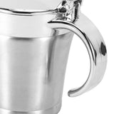 750ML Gravy Boat 304 Stainless Steel Sauce Jug Double Walled Steak Sauce Pot with Lid - Extra Image