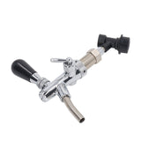 G5/8 Beer Tap 304 Stainless Steel Adjustable Beer Faucet Liquid Dispenser for Bar Restaurant Hotel Home