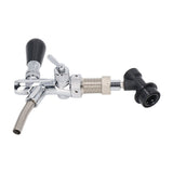 G5/8 Beer Tap 304 Stainless Steel Adjustable Beer Faucet Liquid Dispenser for Bar Restaurant Hotel Home - Rear View