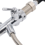 G5/8 Beer Tap 304 Stainless Steel Adjustable Beer Faucet Liquid Dispenser for Bar Restaurant Hotel Home - Extra Image
