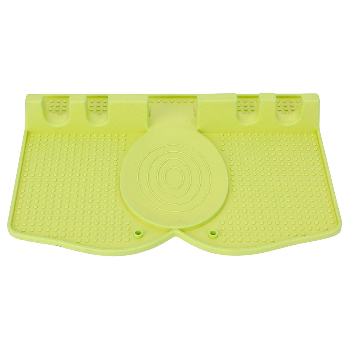 Silicone Utensil Rest Heat Resistant Non Slip Silicone Utensil Holder with Drip Pad for Kitchen Utensil Spoons Tongs Light Green