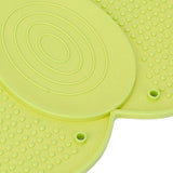 Silicone Utensil Rest Heat Resistant Non Slip Silicone Utensil Holder with Drip Pad for Kitchen Utensil Spoons Tongs Light Green