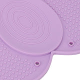 Silicone Utensil Rest Heat Resistant Non Slip Silicone Utensil Holder with Drip Pad for Kitchen Utensil Spoons Tongs Light Purple - Extra Image
