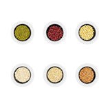 Storage Box Transparent Classification Press Button Removable Cover Storage Tanks for Kitchen