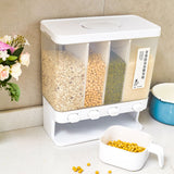 Storage Box Transparent Classification Press Button Removable Cover Storage Tanks for Kitchen - Extra Image
