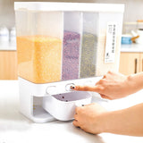 Storage Box Transparent Classification Press Button Removable Cover Storage Tanks for Kitchen - Extra Image