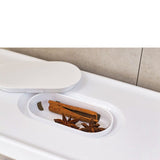 Storage Box Transparent Classification Press Button Removable Cover Storage Tanks for Kitchen