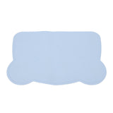 Silicone Placemat Thicken Heat Insulation Anti Slip Soft Elastic Silicone Bear Placemat for Home Hotel Restaurant Blue