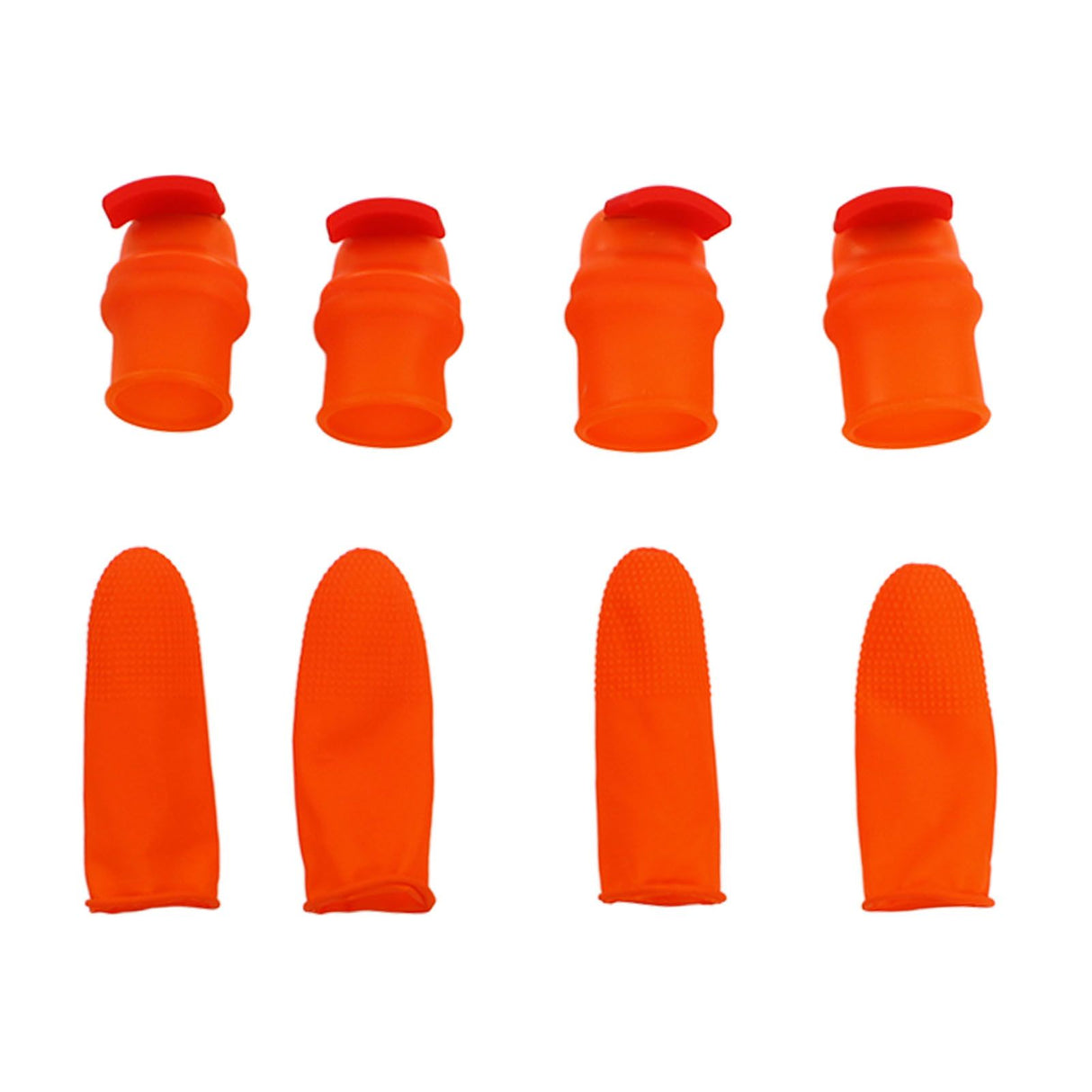 Silicone Thumb Knife Stainless Steel Thumb Knife Picker for Peel Pick Vegetables Pepper Beans Bent Knife
