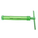Sugar Paste Extruder Stainless Steel Pottery Clay Extruders Rotating Cake Fondant Decorating Tool Set - Low Angle