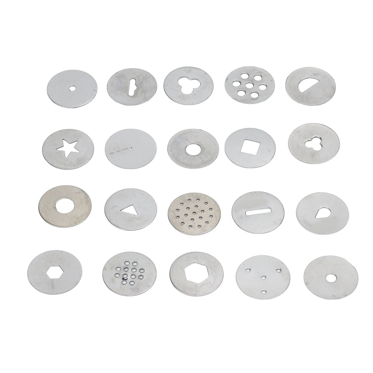 Sugar Paste Extruder Stainless Steel Pottery Clay Extruders Rotating Cake Fondant Decorating Tool Set